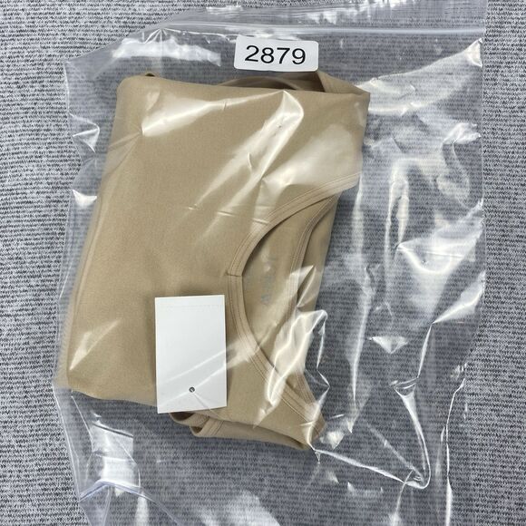 J. Crew Factory Beige Round Neck Tank Top Sz Medium MSRP: $29.50 - Picture 8 of 11